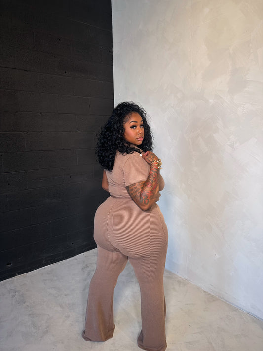 So Ribbed Set (Nude)