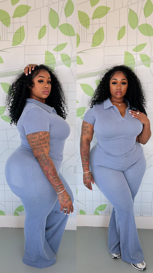 That’s So Ribbed Set (Blue)